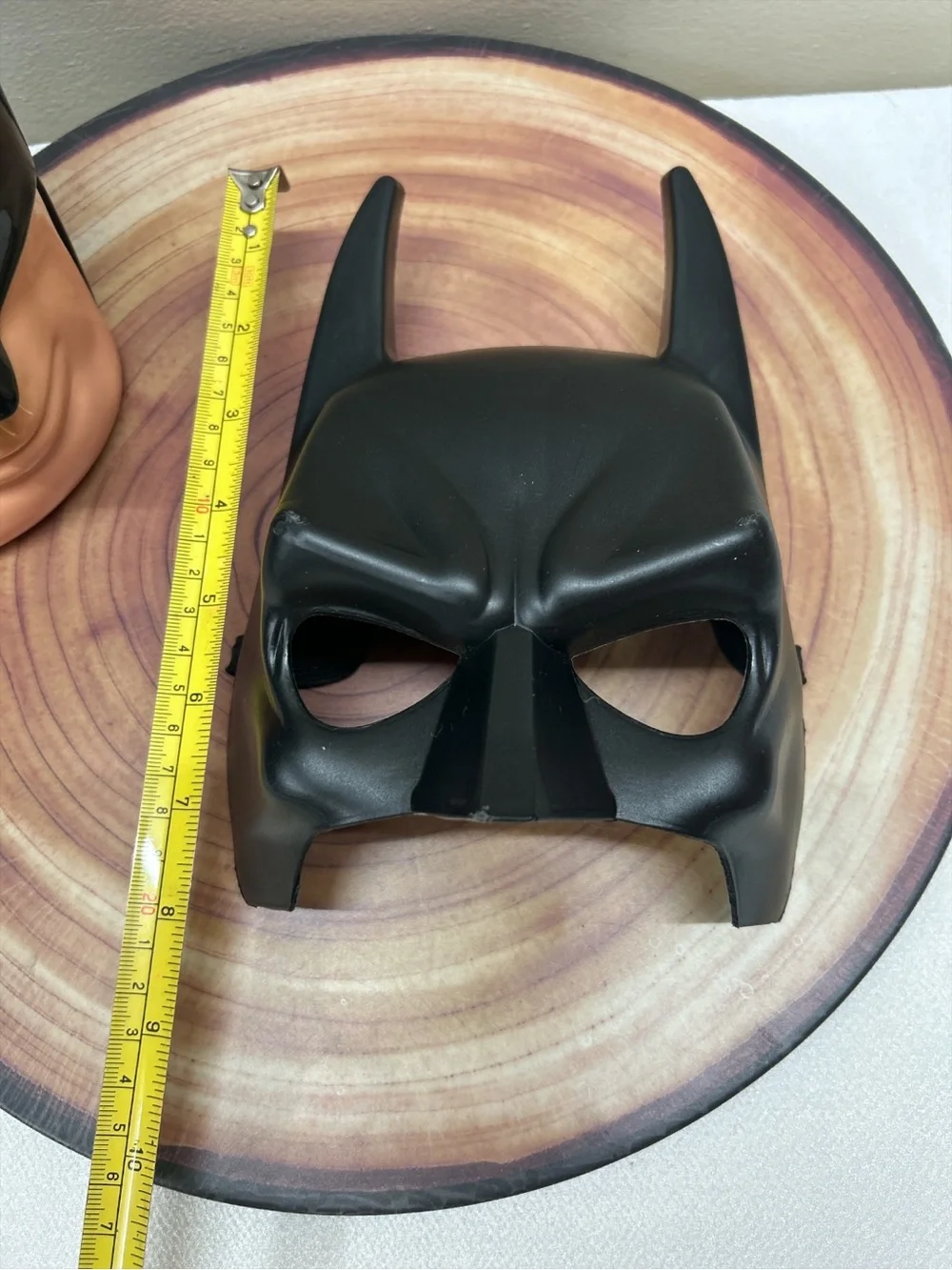 Batman Halloween Candy Bucket Basket Rubies DC Comics Mask Costume Decor Lot